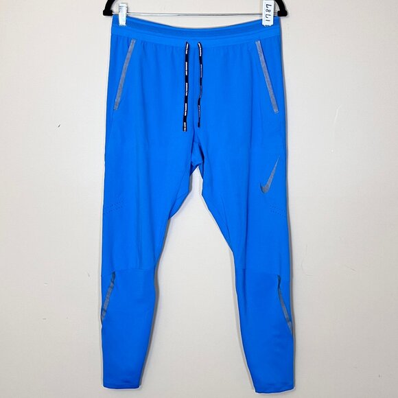 Nike Flex Swift 27" Dri-Fit Running Jogger Pants - Men's Size M - Blue - Picture 1 of 11